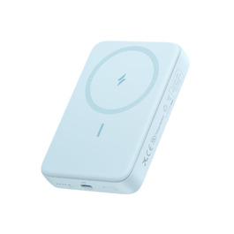 Магнітна бездротова Power Bank Anker Zolo 10000mAh 30W швидка зарядка для iPhone 17/16/15, AirPods, синій