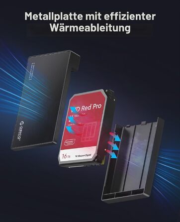 Зовнішній корпус для HDD/SSD ORICO 3.5/2.5