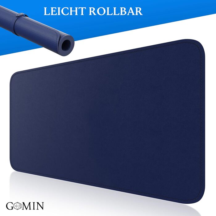 Килимок для столу GOMIN - PU шкіра, вологостійкий, протиковзкий, XXL (60x35 см)