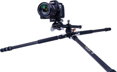 Карбоновий штатив Vanguard VEO 3+ 263CP з відкидною центральною колоною та 3-позиційною кульовою головкою для фото та відео