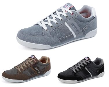 ARRIGO BELLO Кросівки для чоловіків: шкіряні, спортивні, класичні, сірі (41-46)