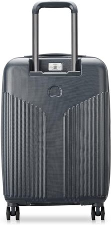 Набір валіз DELSEY PARIS Comete 3.0 (20/24/28) сірий (Графіт/Природний колір), жорсткий корпус, розширюваний, на спін-колесах