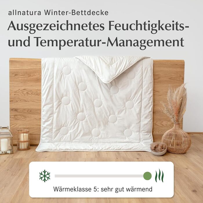 allnatura Camel Down Duo Comforter Cammello 135x200 - Climate-regulating for 4 Seasons - Warm Sleep Comfort with Moisture Management - 100% Sustainable Camel Down Hair - Made in Germany Camel Down Hair Warm