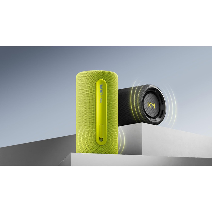 Loewe We. HEAR pro: Портативна Bluetooth колонка 60W, чорна. Водонепроникна, до 17 годин роботи, для дому та вулиці