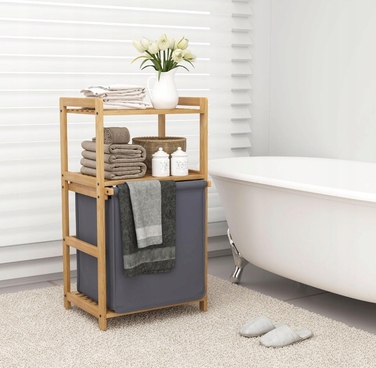 Кошик для білизни Fexplendid, ємність 50 л, 80 x 43 x 33 см