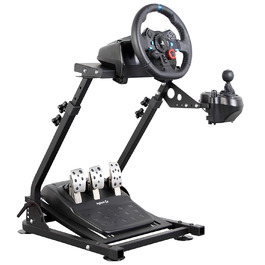 Регульована підставка для керма Dshot Racing - сумісна з Logitech G25, G27, G29, G920, PS4, Xbox, Fanatec, Thrustmaster для симуляторів перегонів