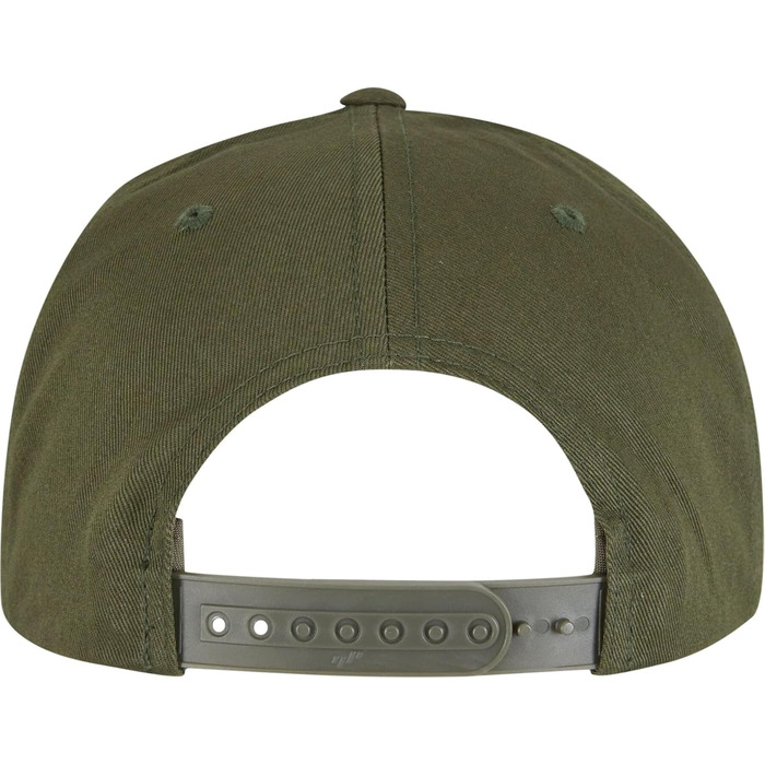 Кепка Flexfit Unisex Classic 5 Panel Snapback, універсальний розмір, оливковий/чорний