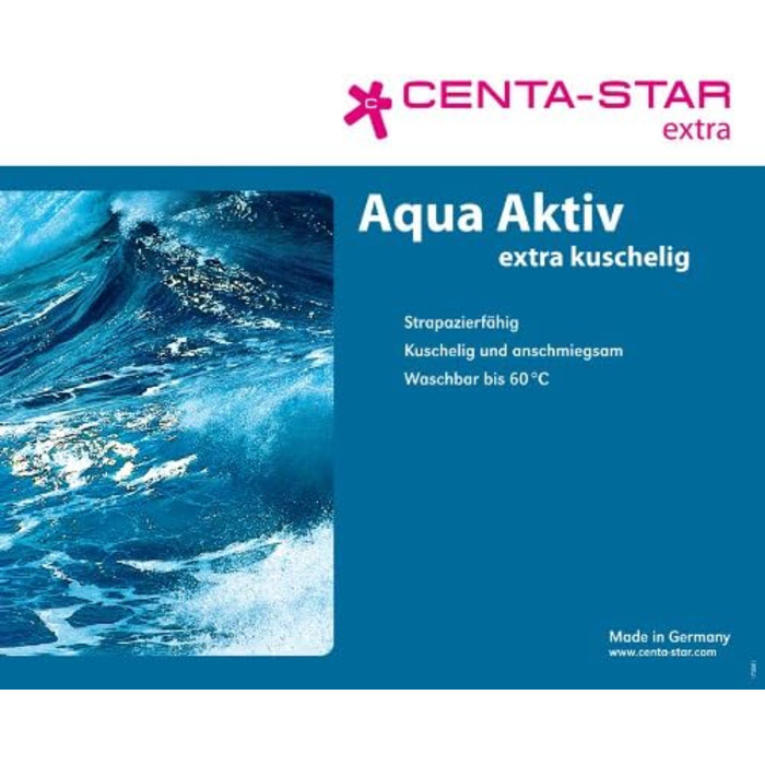 Ковдра Centa-Star Extra Aqua Aktiv, 200x200 см, біла