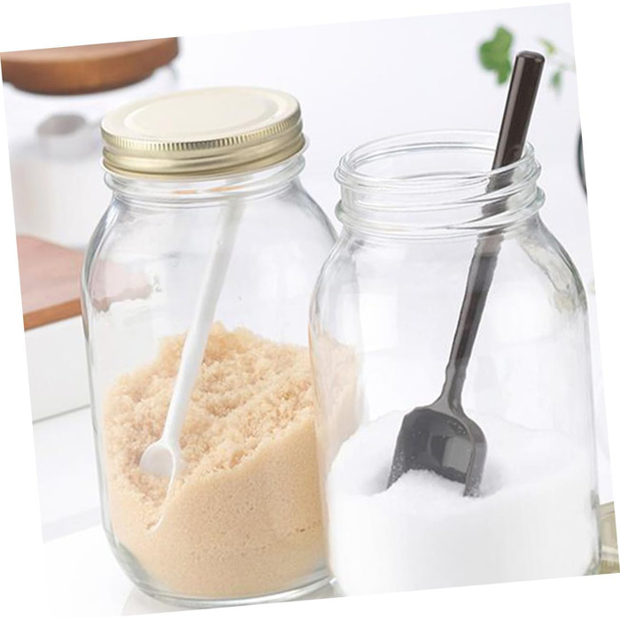 PRETYZOOM 4 Pack Bread Storage Bags Kitchen Salt Spice Stirring Containers For Dog Food Milk Powder Spoon Nested Measuring Cups Lightweight Measuring Spoons Teaspoons Coffee Stirring Stick Baby
