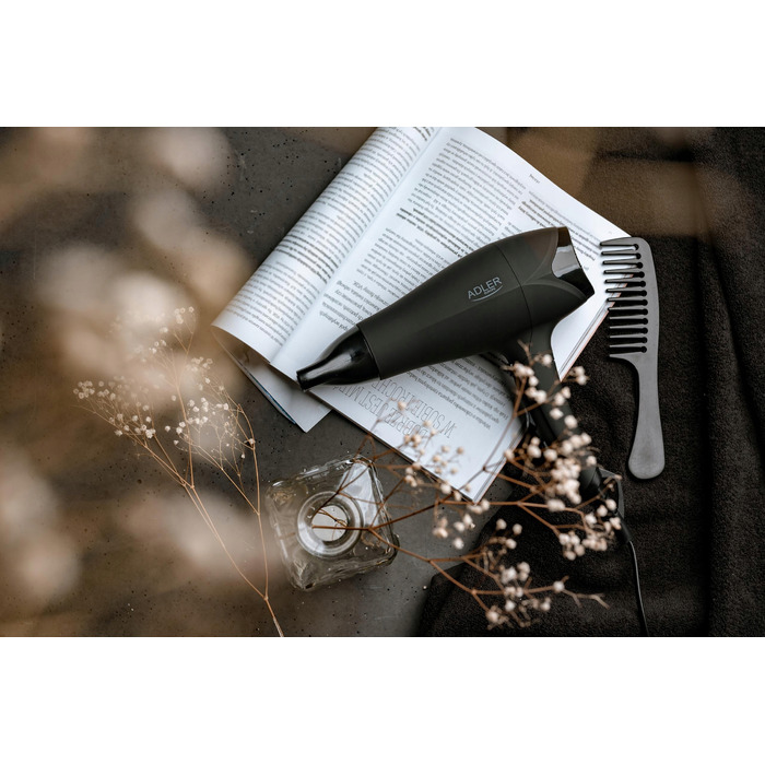 Фен для волосся ADLER 2500 Вт з дифузором та складаючою ручкою