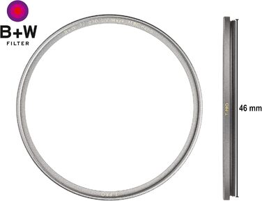 Фільтр B+W 010 UV-Haze- und Schutz-Filter T-Pro, 46 мм, MRC Nano, Titan-Finish, T-PRO (Ultra Slim, Premium)