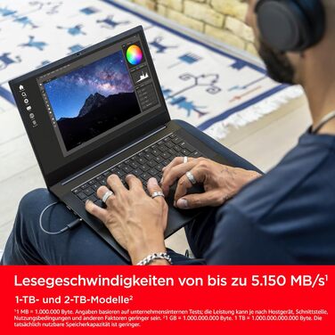 SSD SanDisk Extreme 2TB NVMe PCIe Gen 4.0 - Швидкий накопичувач для ПК