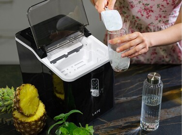 Льодогенератор Lafe IceTwist Pro, чорний, 120 Вт