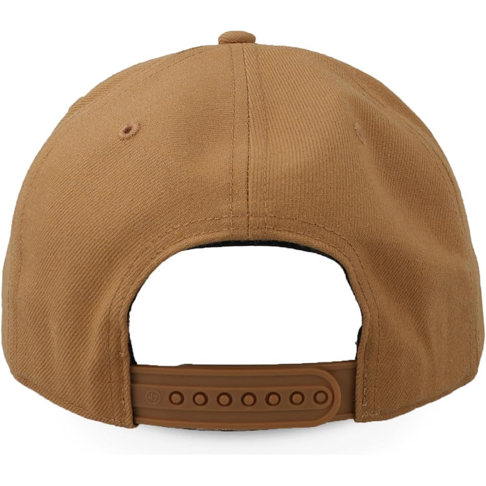 Кепка бейсбольна 47 MLB Cold Zone Snapback Camel (31) з вигнутим козирком та логотипом команди