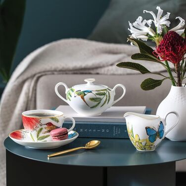 Villeroy & Boch 10-4381-0960 Amazonia Anmut Sugar/Jam Jar, Porcelain.