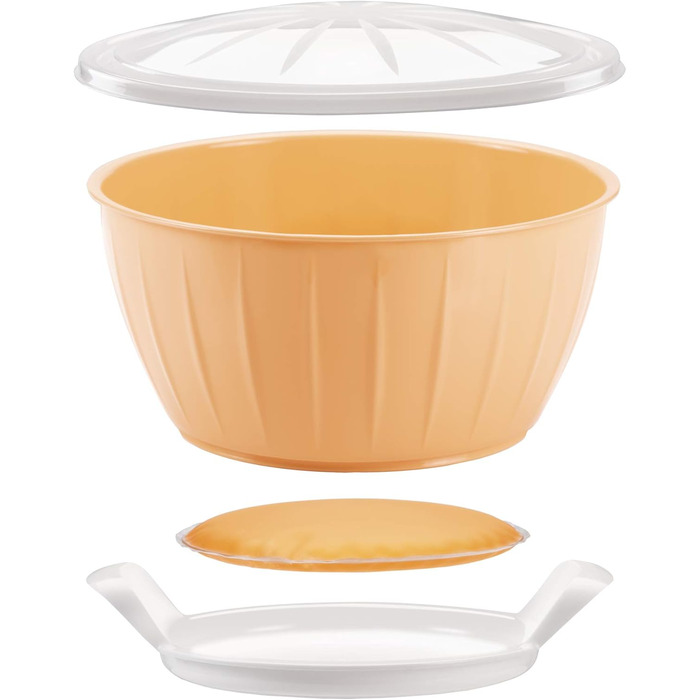 Tescoma Yeast Dough Bowl with Gel Cushion and Popp Lid DELÍCIA ø 26 cm