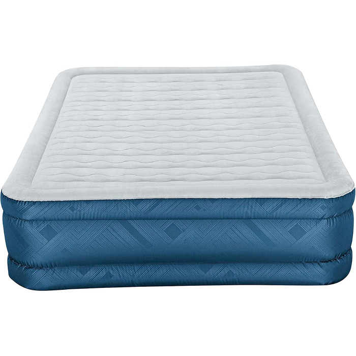 Повітряний матрац Bestway Fortech Snugable Top з вбудованим електричним насосом, Double XL/Mid, 203 x 152 x 46 см