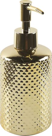 Елегасний аксесуар для ванної кімнати 4 шт. з натурального каменю Доломіт в золотому кольорі Cumana