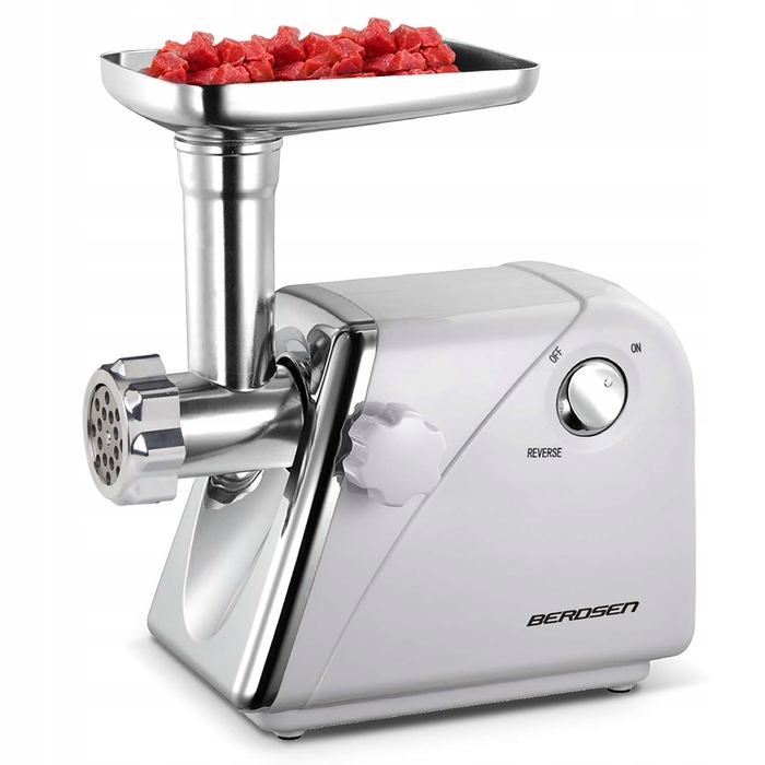 М'ясорубка Bergner 590695202037812121, сріблястий/сірий, 1200 Вт