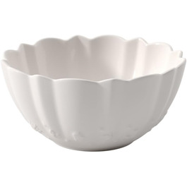 Декоративна велика миска Villeroy & Boch Toys Delight Royal Classic з білого преміум-порцеляни, мікрохвильова піч і посудомийка безпечна
