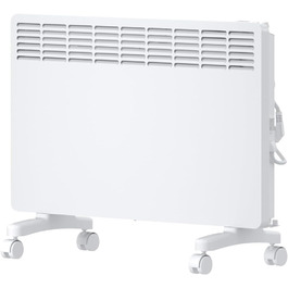 Електричний конвекторний обігрівач Stiebel Eltron 2 kW з терморегулятором, для приміщень до 25 м², TÜV geprüft, з роликами, 204450