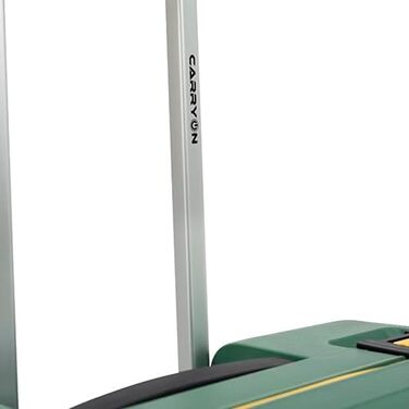 Чемодан CarryOn Steward Hartschalen, 65 см, зелений, середній, з TSA замком