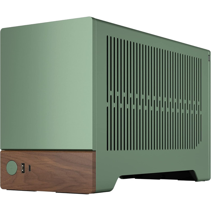 Корпус для ПК Fractal Design Terra Wood Walnut - mITX Gaming з PCIe 4.0 та USB Type-C