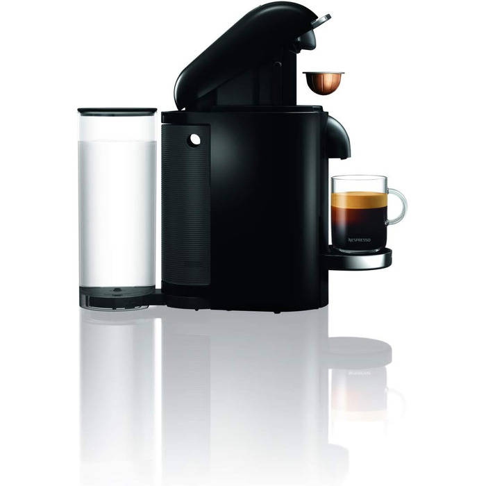 Кавомашина Nespresso Krups Vertuo YY2778FD: Espresso та кава, 40-410 мл, титан (чорний)