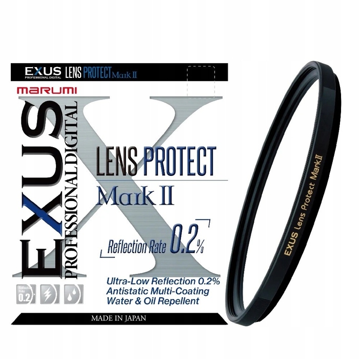 Захисний фільтр MARUMI EXUS Mark II PROTECT 72мм