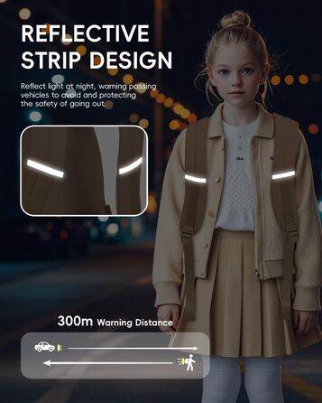 Шкільний рюкзак для дівчинки 2 в 1, для 3-7 класів, підлітковий, з сумкою через плече, 45 см, коричневий