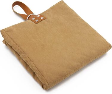 Килимок для собак Paws&Co: портативний, складаний, 75x50 см (M, коричневий)