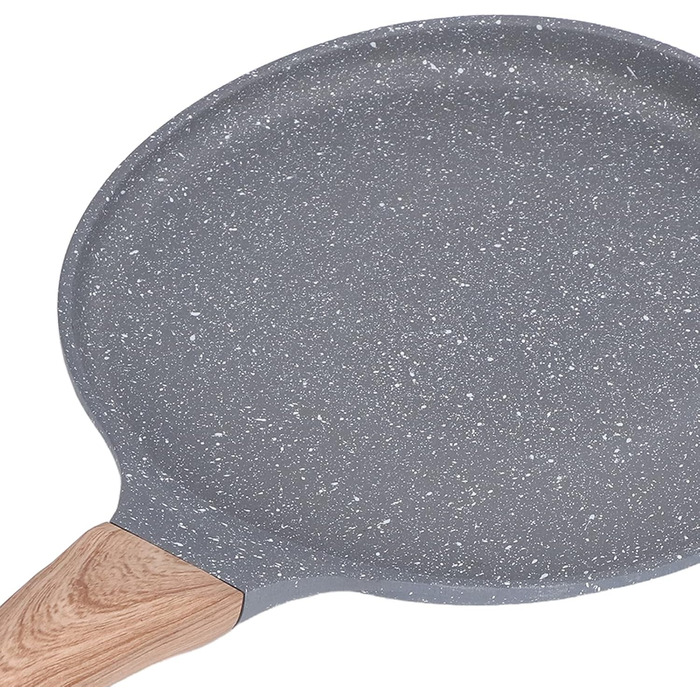 Сковорода для тортильї Comal з антипригарним покриттям, сіра алюмінієва, для індукційних плит, сковорода для млинців та крепів