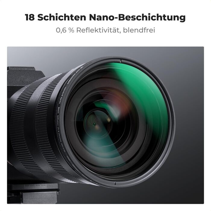 Фільтр K&F Concept 2-в-1 Black Mist 1/4 + ND2-ND32 49мм з нанопокриттям
