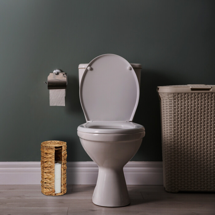 Relaxdays Toilet Paper Holder for 3 Rolls