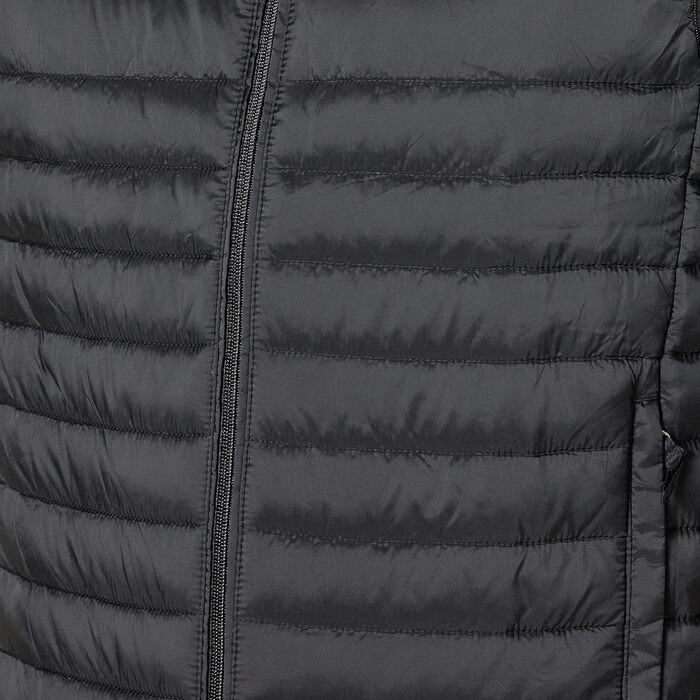 Чоловіча розпакувальна жилетка Amazon Essentials, легка, водостійка, чорна, компактна