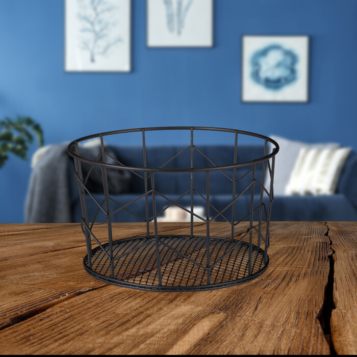 Round Metal Wire Basket