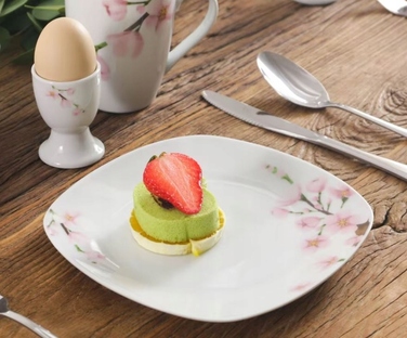 Обідній сервіз VEWEET ANNIE, порцеляновий набір на 12 осіб, 100 предметів