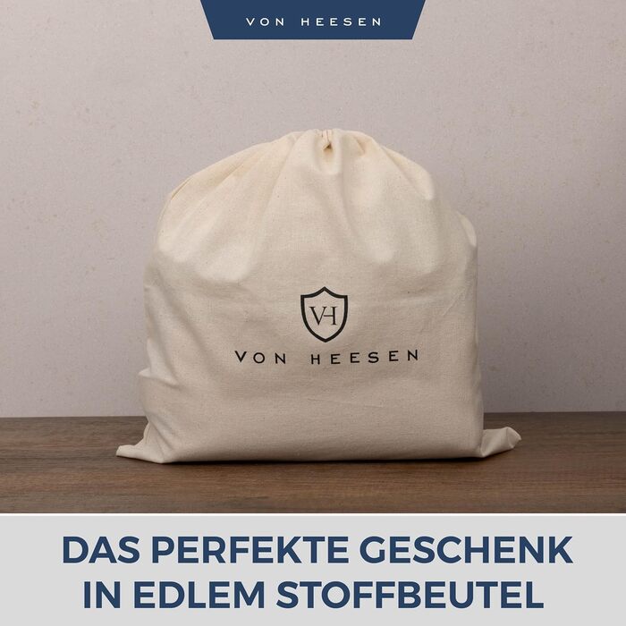 Чоловіча та жіноча косметичка VON HEESEN з натуральної шкіри - дорожня сумка, несесер для подорожей, чорна, велика (2 відділення)