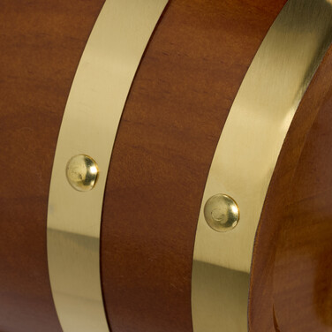 Relaxdays Whisky Barrel Wood 1.25 Liter