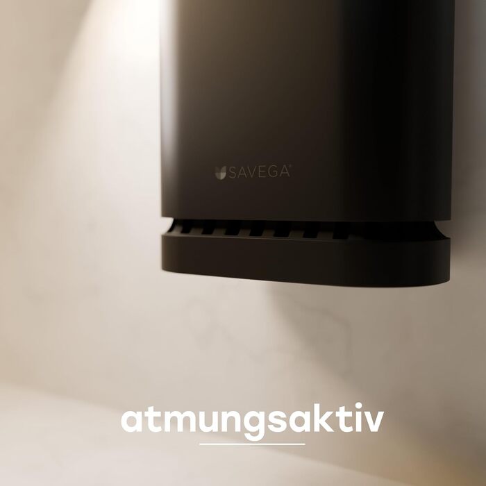 Силіконова щітка для унітазу SAVEGA з кришкою – плоска та гнучка – щітка для унітазу з кріпленням на стіну без свердління – антибактеріальна щітка для унітазу (білий) (чорний)