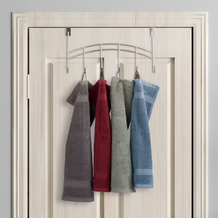 Relaxdays Over-the-Door Coat Rack with 6 Hooks