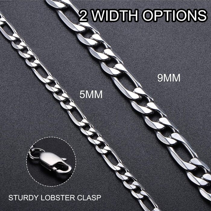 Браслет чоловічий Cassieca з нержавіючої сталі, ланцюжок 