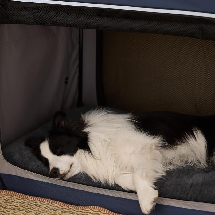 Крісло-лежанка для собак BEDSURE XL - велике, 104x69x8 см, сіре. Лежанка для собак з антиковзним дном, м'яка та зручна.