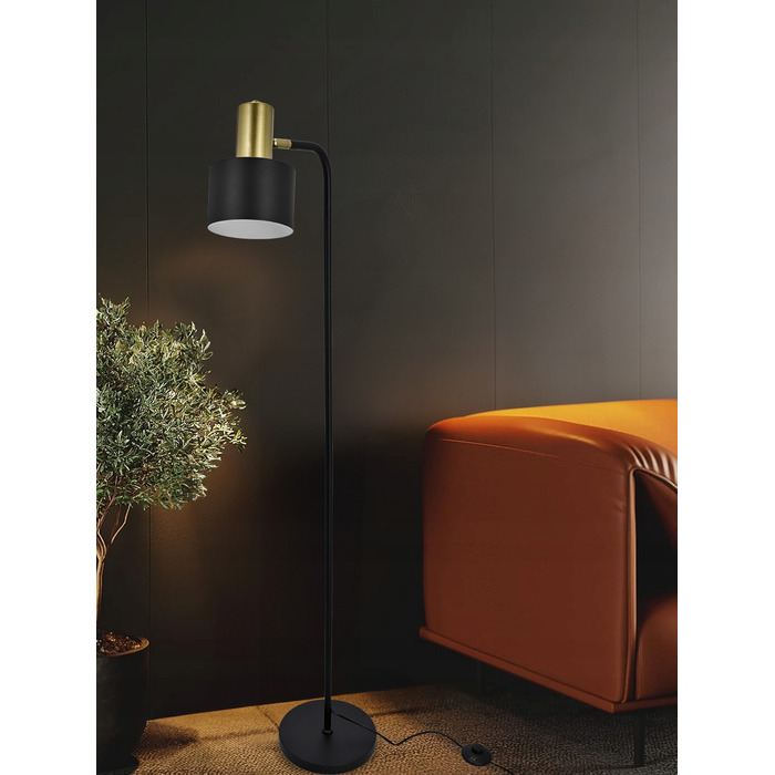 Підлогова смарт-лампа Smartled, чорно-жовта, E27, 40 Вт, 140 см