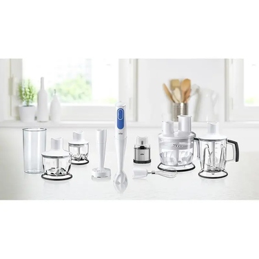 Занурювальний блендер Braun MQ3000 Smoothie plus 700 Вт, білий