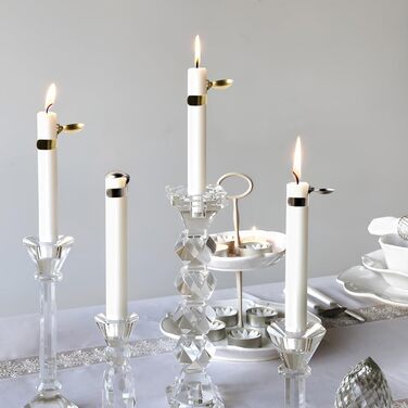 OLEEK (12 Pack Automatic Candle Extinguishers, Candle Snuffer, Automatic Candle Extinguisher, Candle Snuffer, Swedish Candle Snuffer, Automatic Candle Extinguisher, Swedish Candle Snuffer, Candle Set