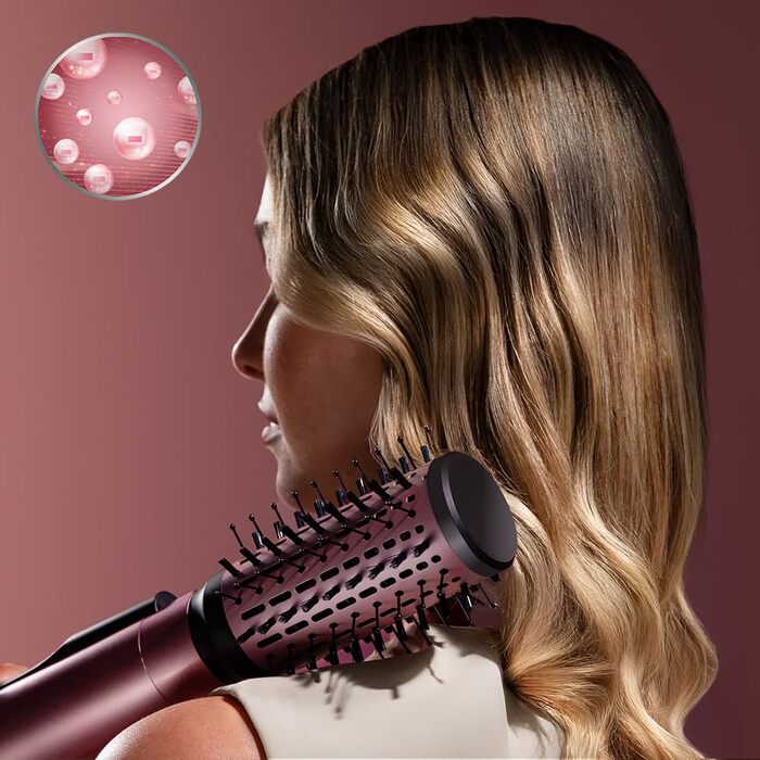 Cecotec AirBrush Gyro Elite: Ротаційна щітка-фен з керамічним покриттям 5в1. 1100W, іонізація, 5 насадок, двостороння ротація, холодна насадка, 3 температурні режими