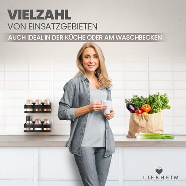 Поличка для душу без свердління, органайзер для ванної кімнати, полиця для душу, срібляста поличка з алюмінію (чорний/алюміній)
