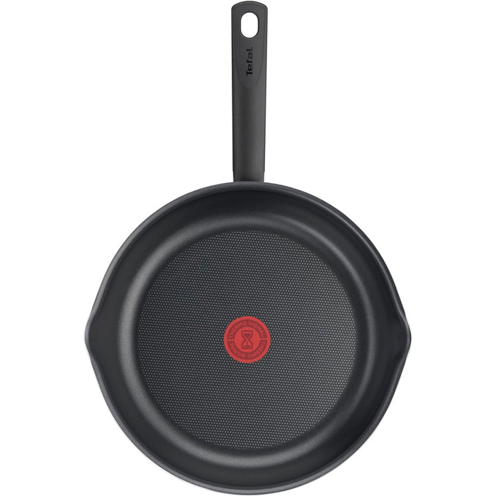 Сковорода Tefal Day by Day On 32 см з антипригарним покриттям, чорна (B56408)