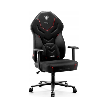 Ігрове крісло Diablo Chairs X-Gamer 2.0, тканина, чорне
